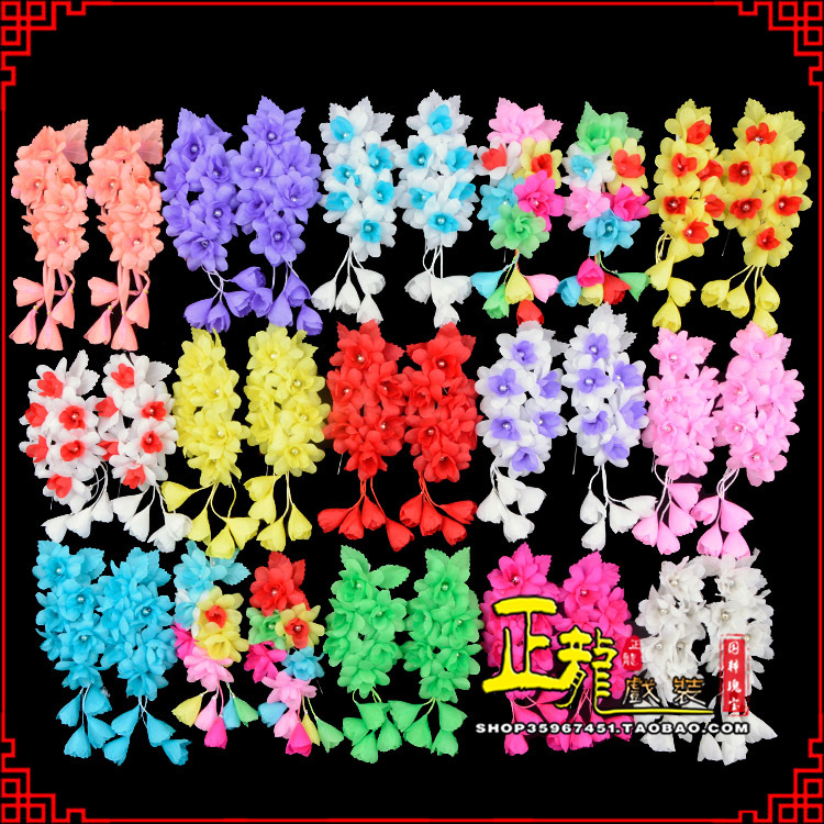 万山特小姐鬓花头饰小花头花 好六朵