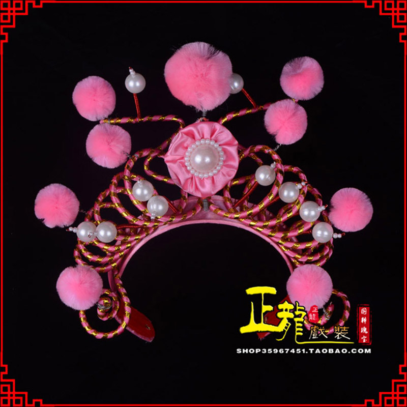 万山特穆桂英花木兰盔帽 女兵额子