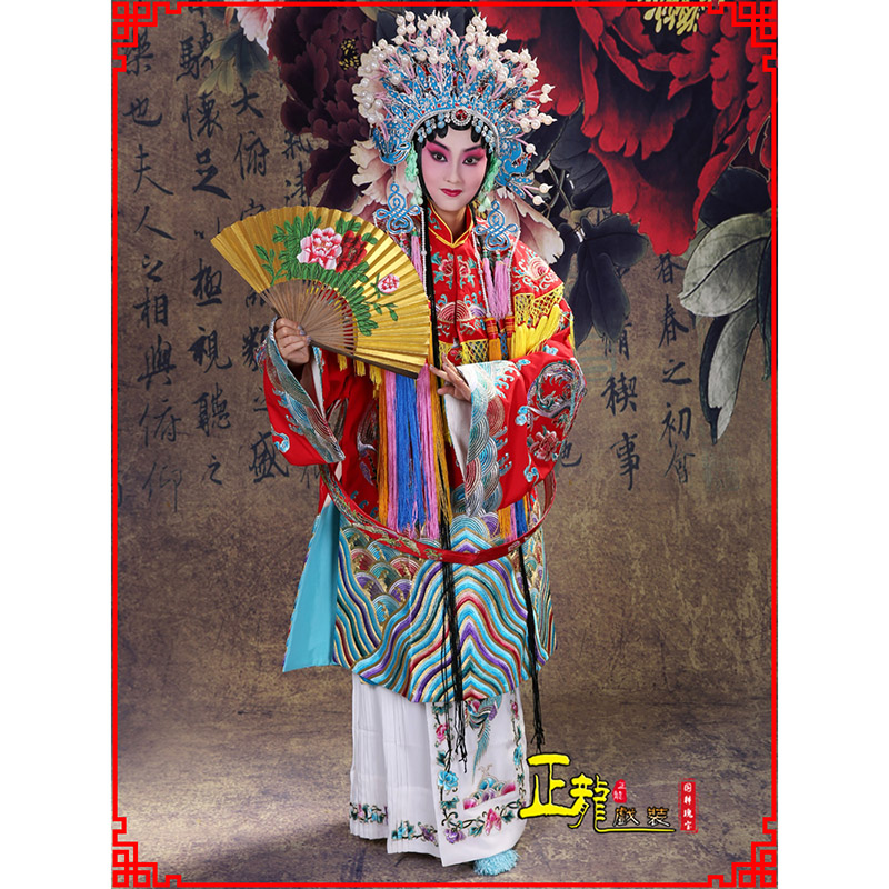 万山特凤袍杨贵妃贵妃醉酒 软绉团凤女蟒