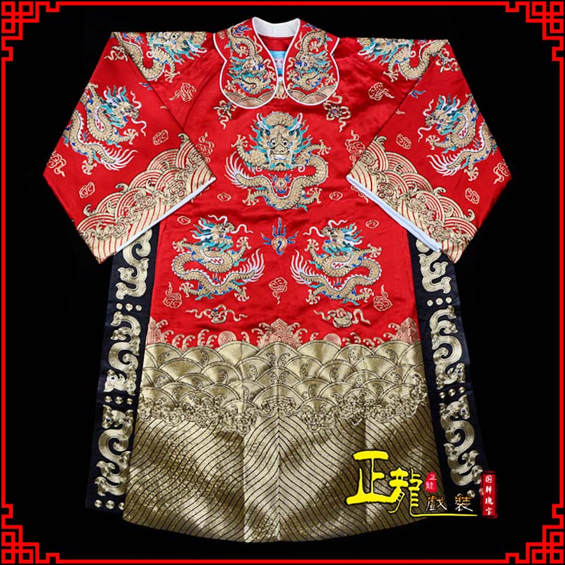 万山特皇帝蟒袍全金八宝团龙蟒